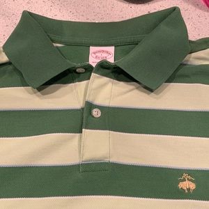 Brooks  brothers striped Polo. Size: L
